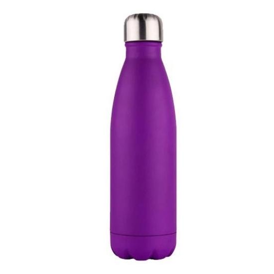 Bouteille Isotherme - Violet - 750ml - Acier Inoxydable - Multisport - Tasse Thermos Américaine - Sport